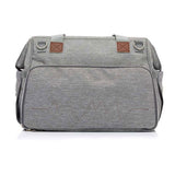 Fillikid Diaper Bag Korfu Чанта За Бебешка Количка - Light Grey Melange --- BebeMama
