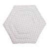 Fillikid Меко Килимче За Сгъваема Кошара За Игра (Ø 124 См) Jersey - Circles Warm Grey --- BebeMama
