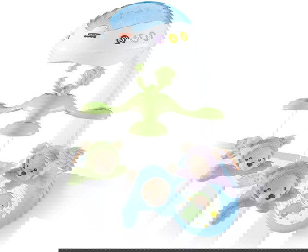 Fisher Price - Музикална Въртележка За Легло Мечета- Пеперуди --- BebeMama