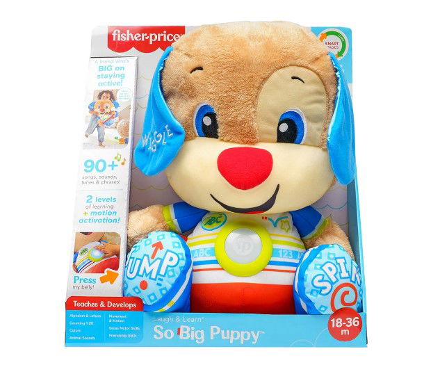 Fisher Price - Голямо Образователно Куче Говорещо На Български Език --- BebeMama