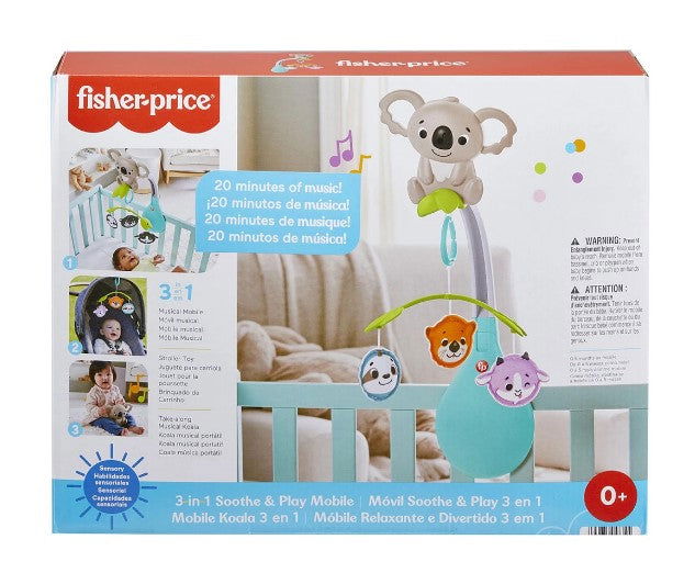 Fisher Price Въртележка За Легло С Коала И Животни --- BebeMama