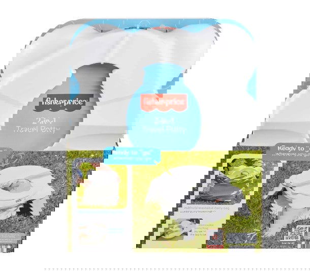 Fisher Price - Преносимо Гърне 2В1 За Дома И При Пътуване --- BebeMama