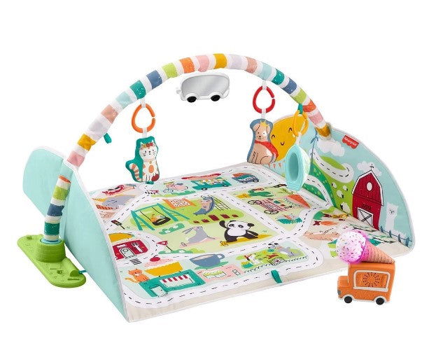 Fisher Price - Музикална Активна Гимнастика Jumbo --- BebeMama