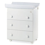 Flash Скрин За Вана С Повивалник 3 Ч. Бял --- BebeMama