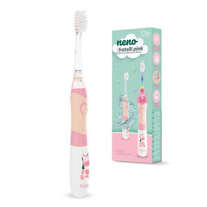 Fratelli Pink - Електрическа Четка За Зъби За Деца 6+ Bab-Sc004 --- BebeMama