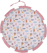 Freeon Килимче За Игра 2В1 Розово Сафари --- BebeMama