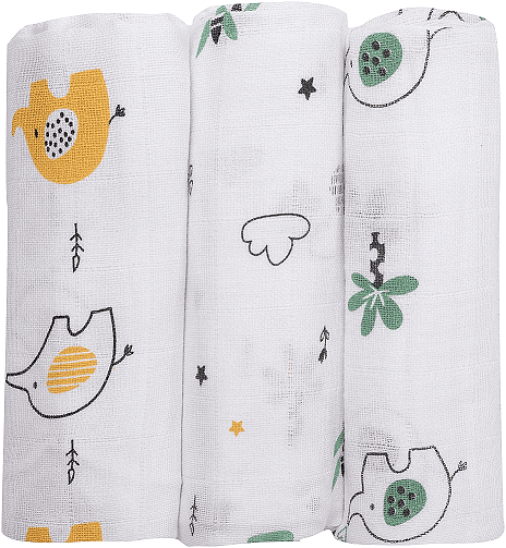 Freeon Муселинови Пелени 3 Бр. --- BebeMama