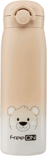 Freeon Термос 480Мл. Неръждаема Стомана Бежов --- BebeMama