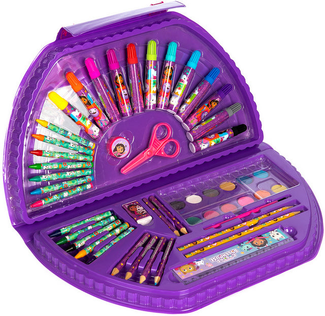 Комплект За Оцветяване 50 Ел В Куфарче Къщата За Кукли На Габи39Х22Х4