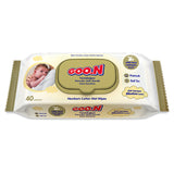 Șervețele umede Goo.N Extra Sensitive pentru nou-născuți, pentru piele sensibilă - bumbac cu ulei de măsline, 40 buc.
