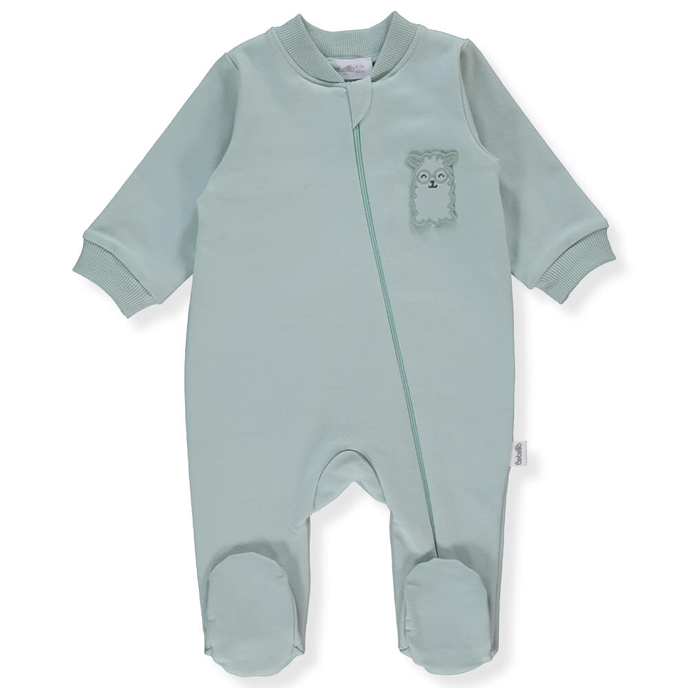 K4618 Гащеризон Зелен Cute Lama 1-3M/62Cm