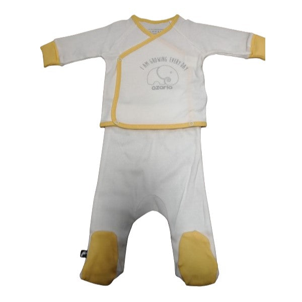 К-Кт Жилетка И Ританки Д.Р. Бял Р-Р 50 - Комплекти - Azaria - BebeMama