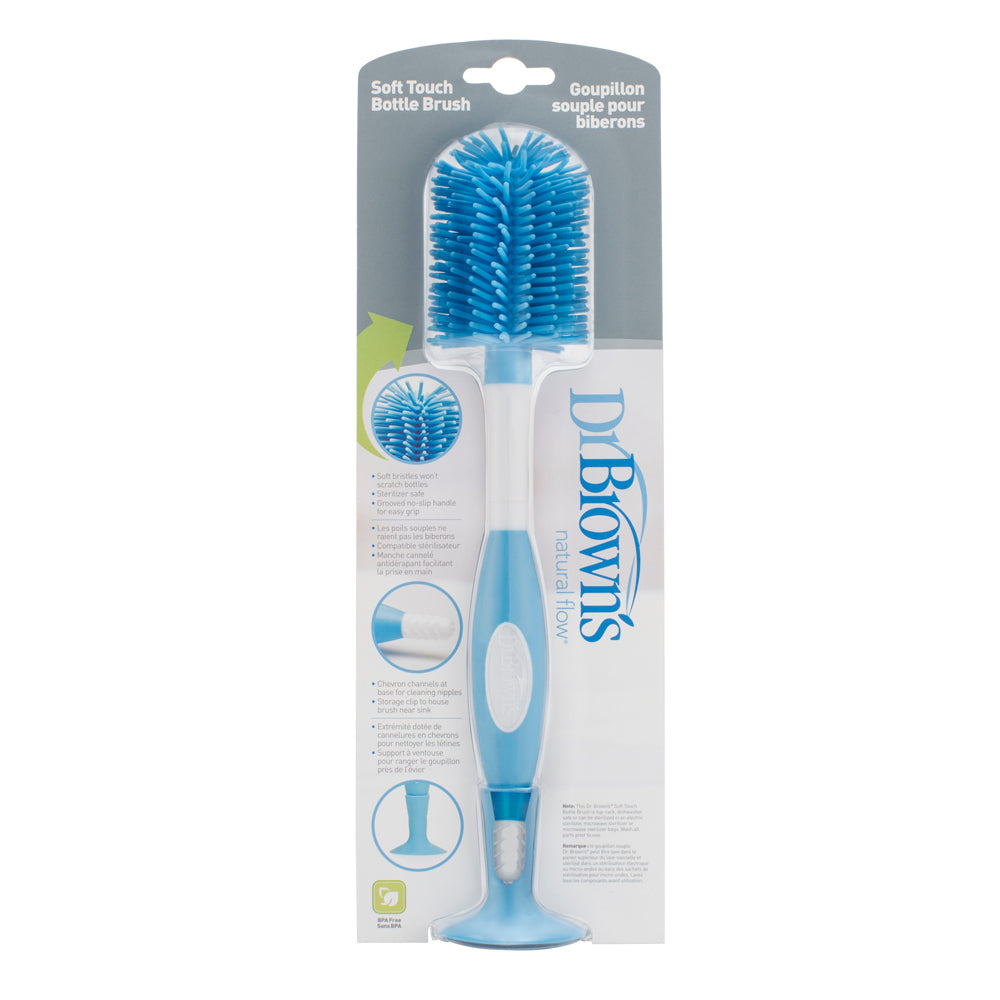 Perie de sticlă Ac055 Soft Touch - Albastră
