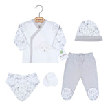 U4813 К-Кт За Изписване Агънца Сив 5 Ч - Комплекти За Изписване - Ciccim Baby - BebeMama