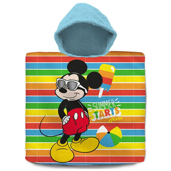 Mickey Mouse Хавлия Пончо 60X120 См.
