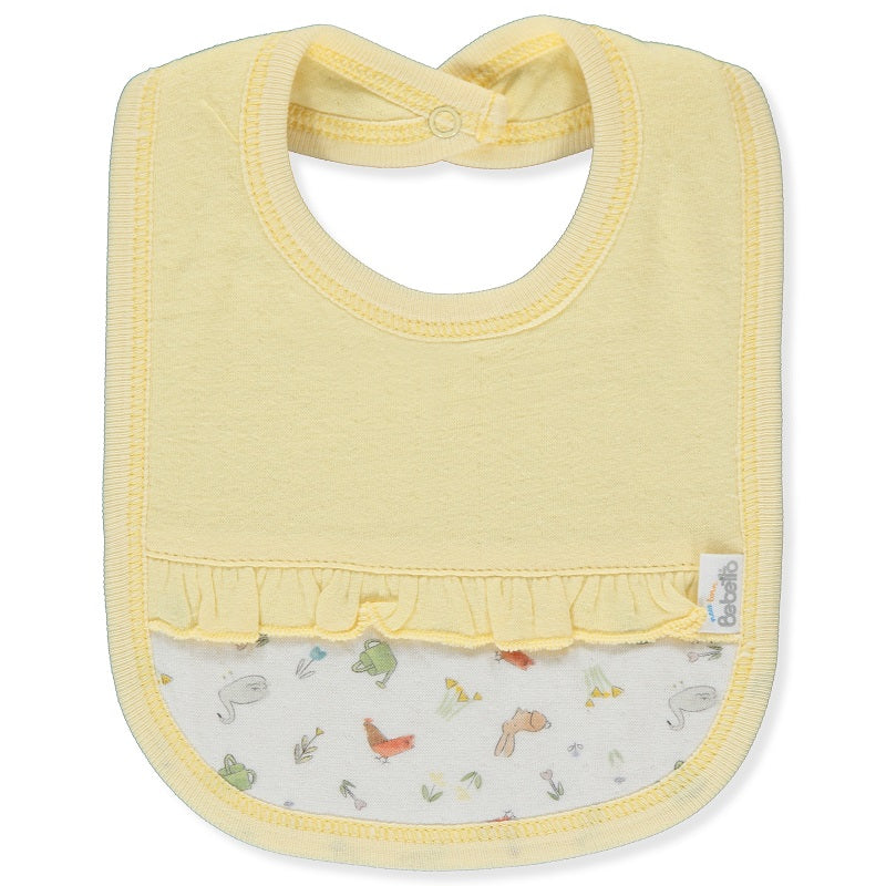 C1057 Лигавник Happy Garden Жълт 3+M - Лигавници - Bebetto - BebeMama