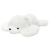 Ursuleț de pluș alb 105 cm