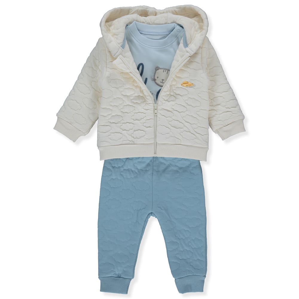 K4512 K-Kt 3 bucăți nori albaștri 9-12 m/80 cm