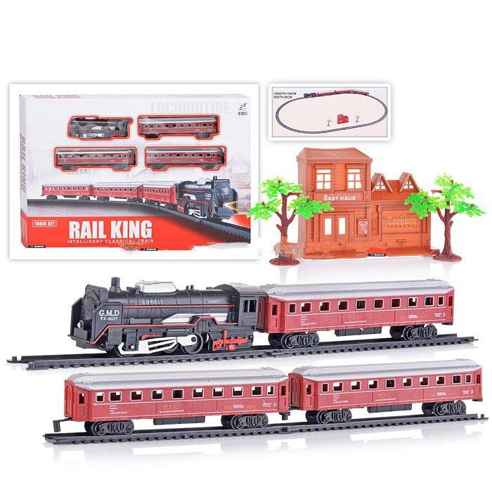 Влакова Композиция На Батерии - Играчки - Raya Toys - BebeMama