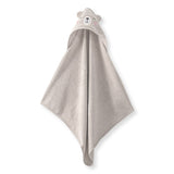 H991 Халия С Качулка Bear Бежов 80X80Cm - Хавлии - Bebetto - BebeMama