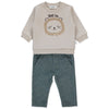 K4633 Set 2 buc. Bej Chic Day 18-24M/92Cm