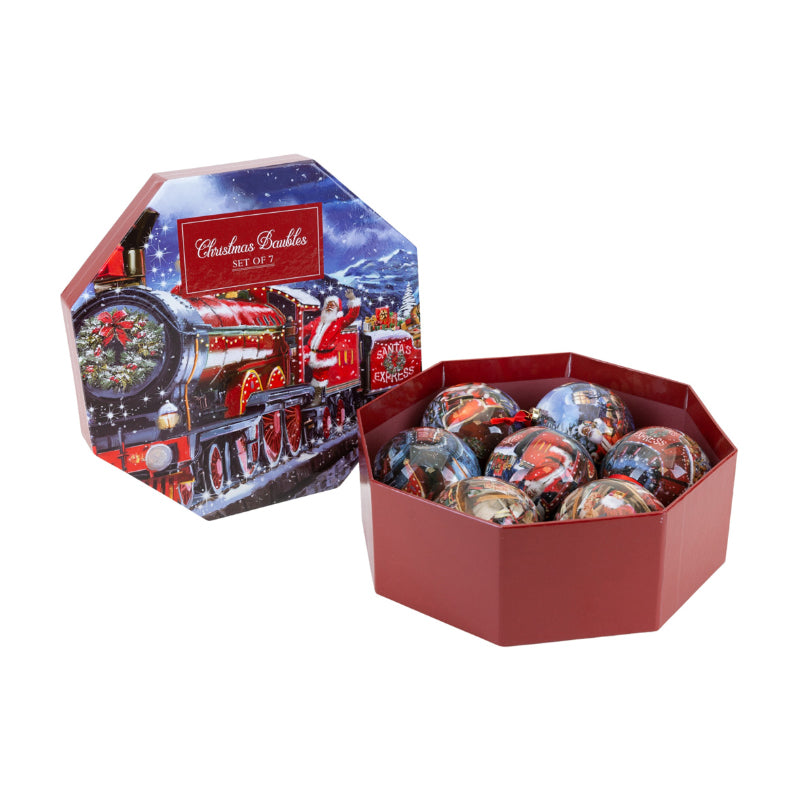 Xm8241 К-Кт Традиционни Коледни Топки В Кутия