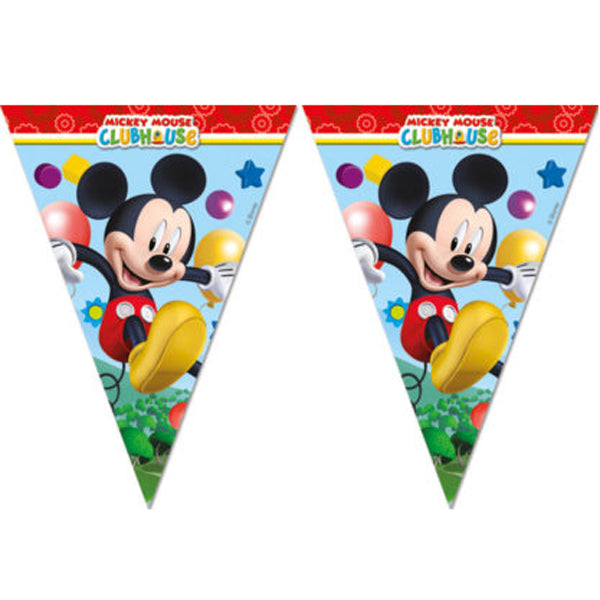 Флагче Триъгълно 9Бр Mickey