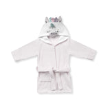 H988 Халат Sweet UnicornЕкрю 4-5Y 110Cm - Халати - Bebetto - BebeMama