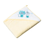 Pk008 Хавлия 100Х100 Cat&Amp;Dog Жълта