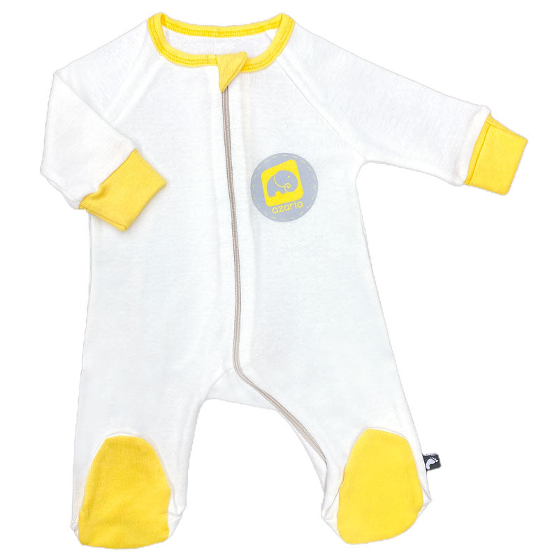 Гащеризон С Цип Д.Р. Бял Р-Р 50 - Гащеризони - Azaria - BebeMama