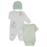 Z934 К-Кт 3 Ч. Мента Floral Letters 3-6M/68Cm