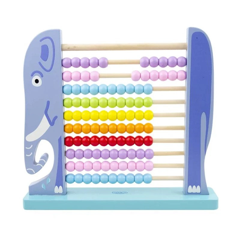 Bl-19016 Дървено Сметало Слон - Дървени Играчки - Raya toys - BebeMama