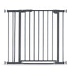 Преграда Clear Step Autoclose 2 + 9См Dark Grey - Прегради За Легла - Hauck - BebeMama