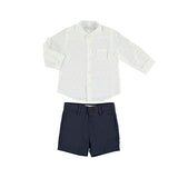 Комп.Бермуди Тениска Д/Р М Мор.Син 18