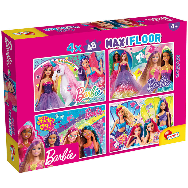 Barbie Puzzle Maxifloor 4 X 48