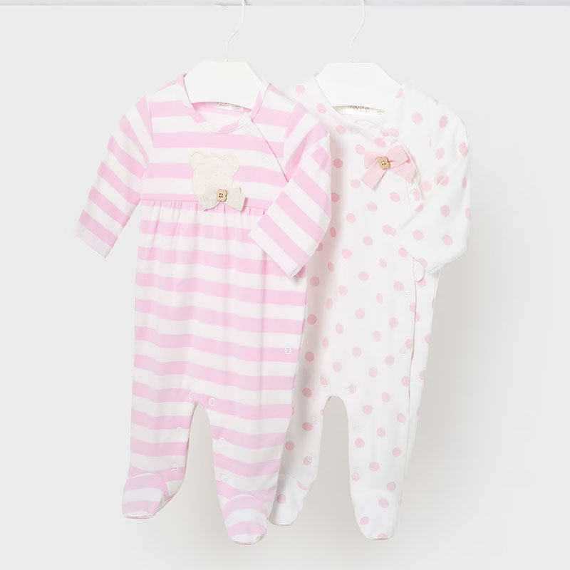 Set de 2 salopete lungi Bebrozov mărimea 6-9