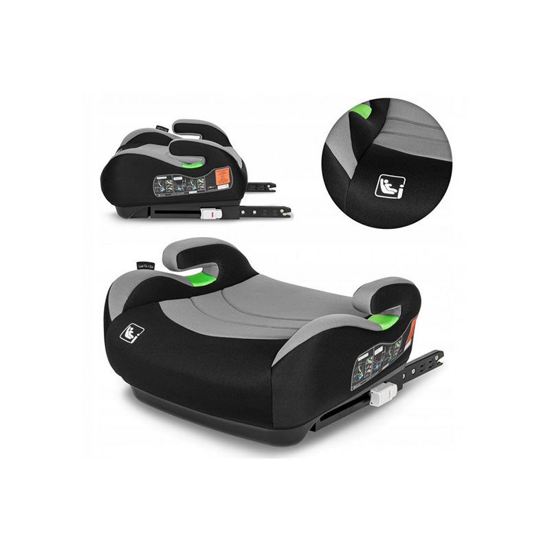 Стол За Кола Luuk Fix I-Size Grey Stone 22-36Кг