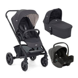 Cărucior cromat 3 în 1 pentru jar