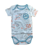 Боди Лястовица К.Р. Син Р-Р 50 - Боди Къс Ръкав - Azaria - BebeMama