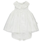 K4395 Рокля С Гащички Pearl Екрю 18-24M 92Cm - Рокли - Bebetto - BebeMama