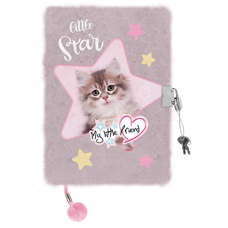 Дневник С Катинар A5 My Little Friend Grey Cat