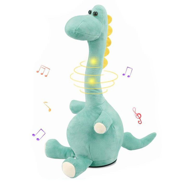 Танцуващ Дино Зелен Със Звук И Светлини - Занимателни Играчки - Raya Toys - BebeMama