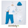 U4699 Комплект От 5 Ч. С Кит Тюркоаз - Комплекти За Изписване - Ciccim Baby - BebeMama