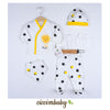 U4690 Комплект 5 Ч. Слънце На Точки Жълт - Комплекти За Изписване - Ciccim Baby - BebeMama