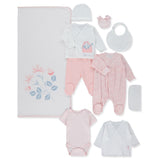 Z933 К-Кт 10Ч. Розов Floral Letters 0-3M/62Cm