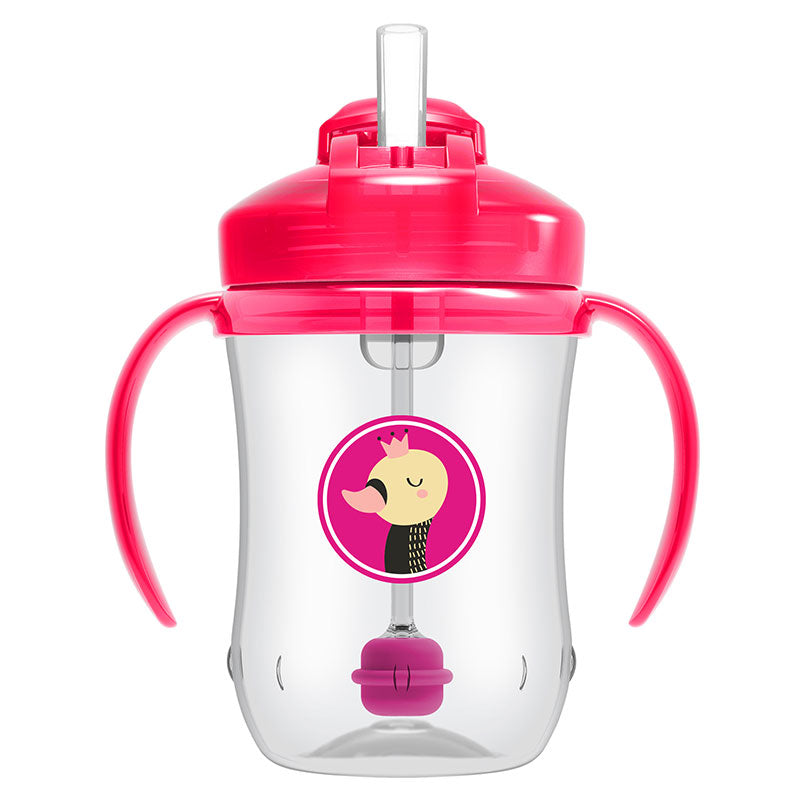 Tc91011-Intl Чаша Със Сламка 270Ml.Розов 6М+