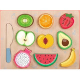 Sh301734 Дървен Пъзел Плодове За Рязане - Дървени Играчки - Raya toys - BebeMama