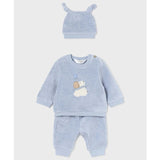 Trening 3 piese Rips Albastru ceresc 0-1