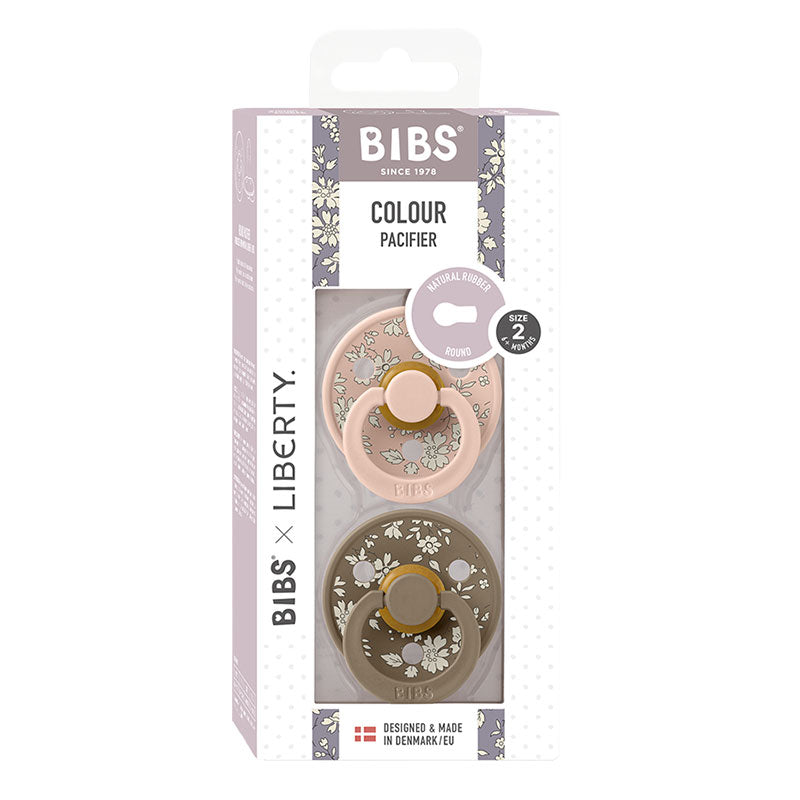 Биберони Liberty Capel Blush Mix 06 М.2Бр - Залъгалки - Bibs - BebeMama