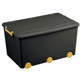 Кутия За Играчки Графит/Жълт